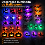 Adesivos Decorativos de Parede Halloween 3D