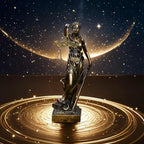 Estátua da Deusa da Justiça — Escultura Decorativa em Resina