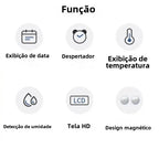 Mini relogio Digital LCD
