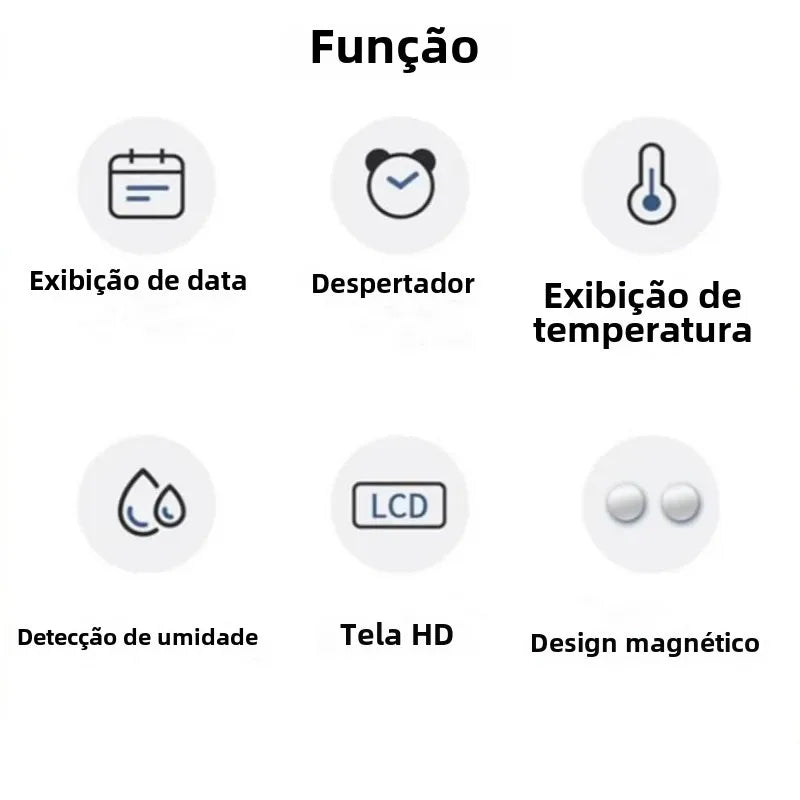 Mini relogio Digital LCD