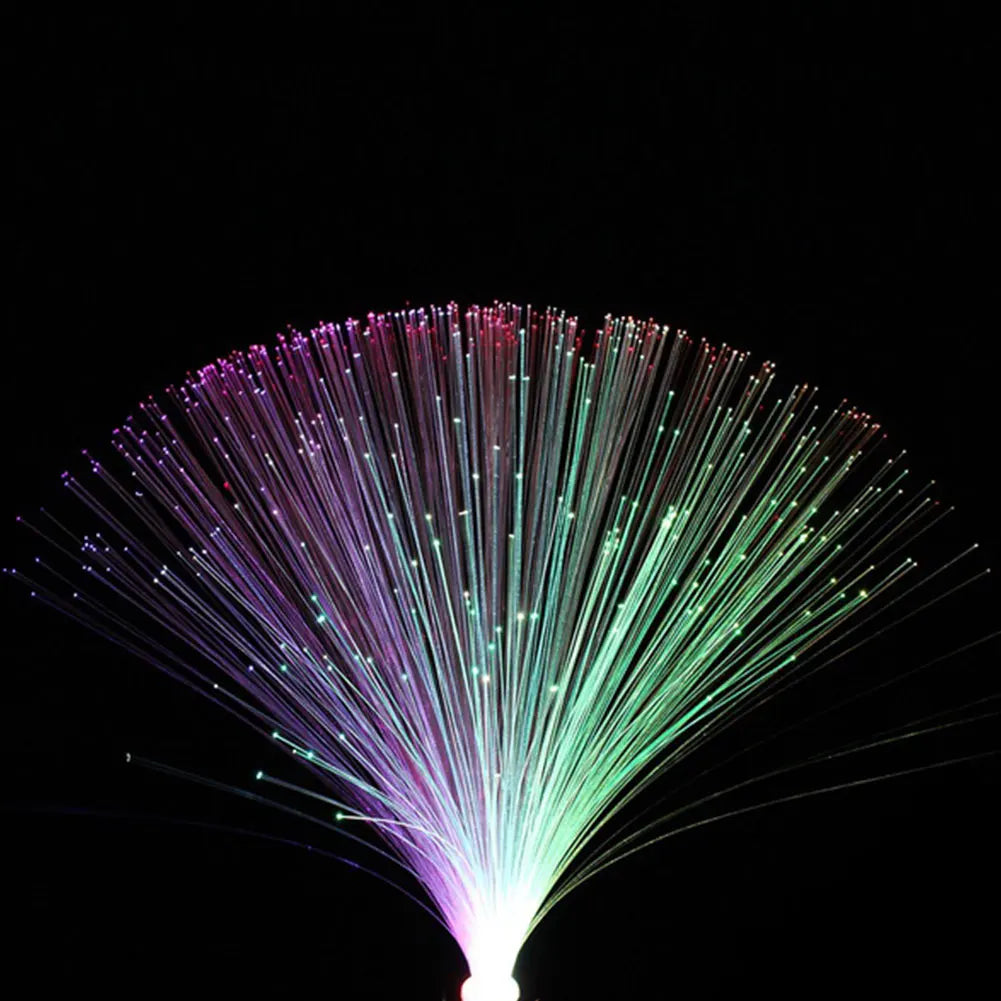 Luminária LED de Fibra Óptica Multicolorida