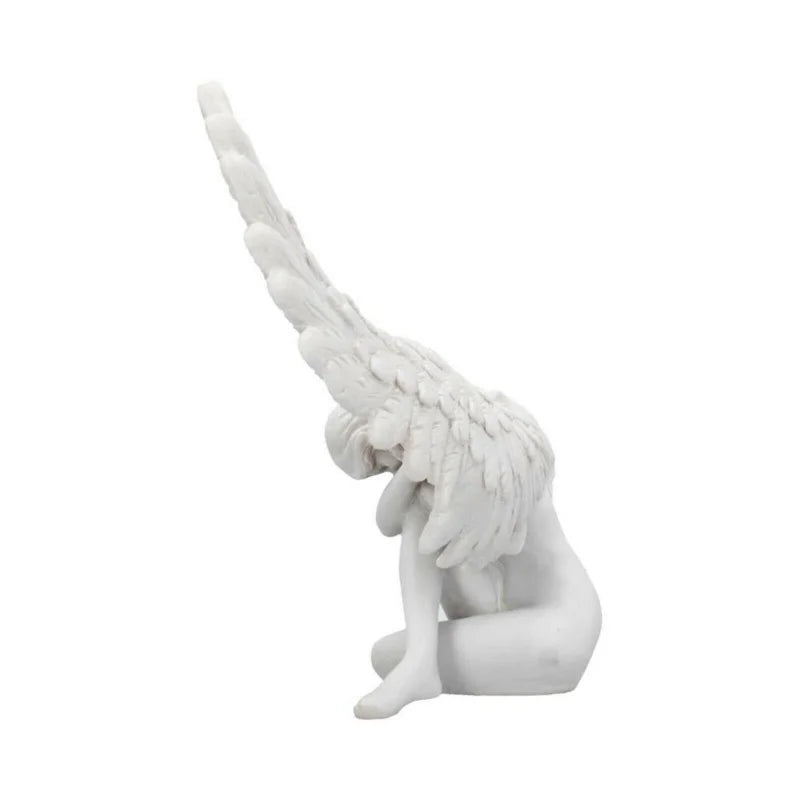 Angel Wing Figurine Modern 3D Embrace Angel Wings Sculpture Crafts 3D Angel Wing Statue Figurine Resin Artwork Craft Home Decor