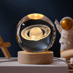 Luminária Bola de Cristal 3D LED