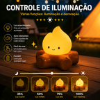 Luminária Fogueira LED