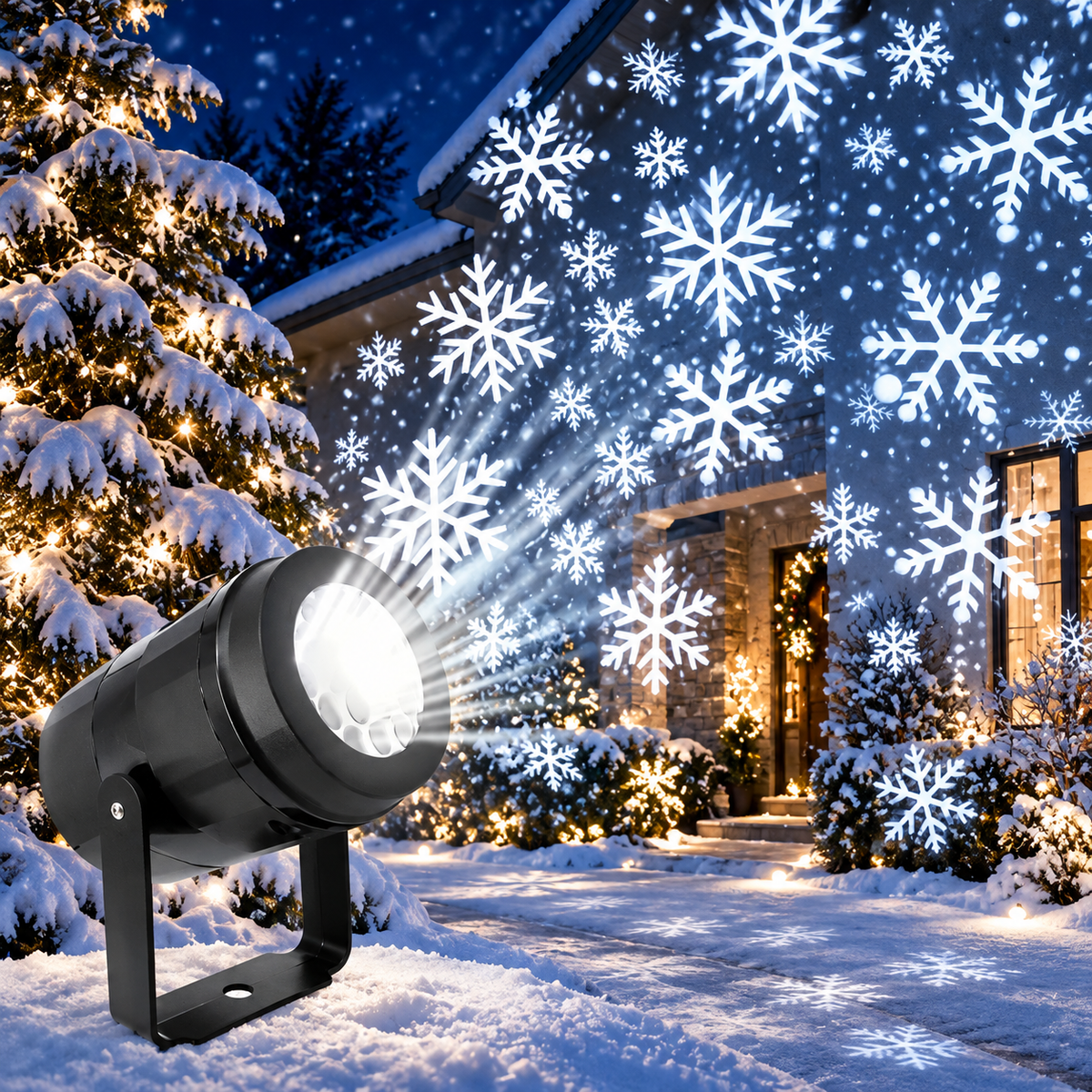 Projetor Floco de Neve led