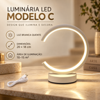 Luminária de Mesa LED Arte