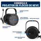Projetor Floco de Neve led